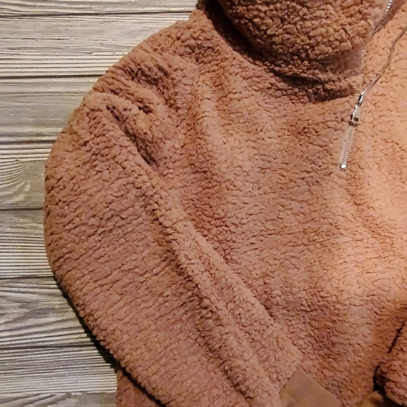IN STOCK  Mocha Faux Fur Pullover - Picture 4 of 6